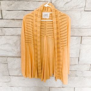 Yellow Cardigan